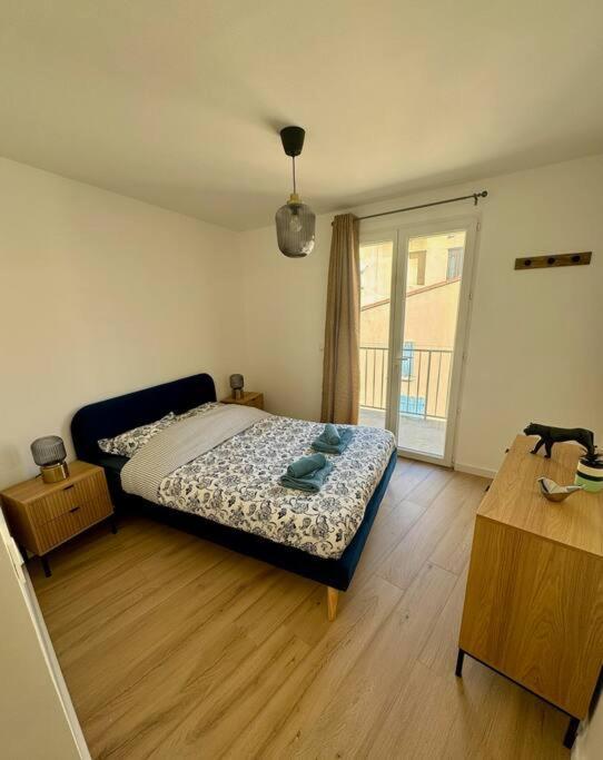 Appartement Lumineux Avec Terrasses Ле-Люк Экстерьер фото