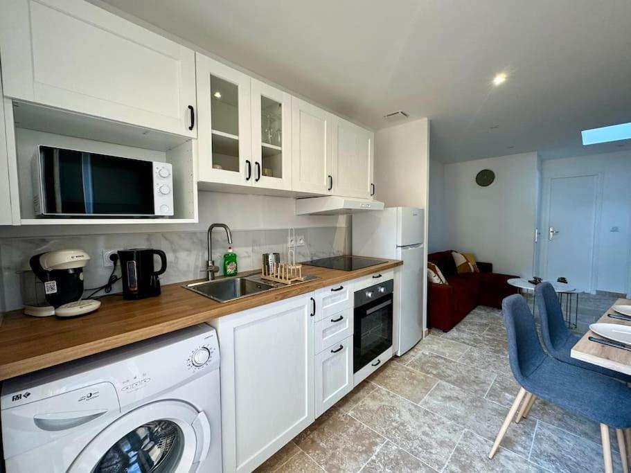 Appartement Lumineux Avec Terrasses Ле-Люк Экстерьер фото